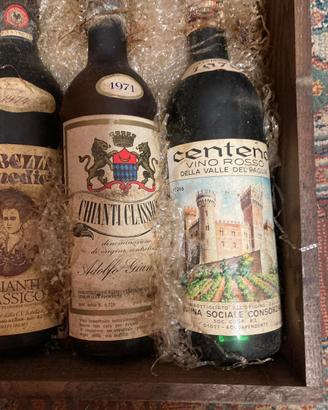 Set vini natale o feste d’annata