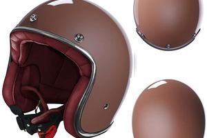 CASCO JET MOTO CAFE RACER STORMER QUARTZ VINTAGE