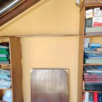 due librerie piccole con 2cassetti rustiche