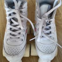 Pattini classici quad 100 bianchi