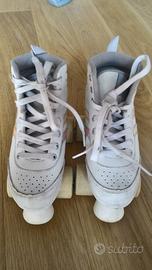 Pattini classici quad 100 bianchi