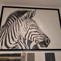 Quadro stampa giraffa