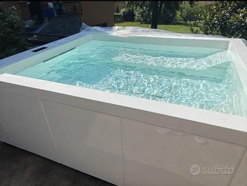 mini-piscina usata ricondizionata