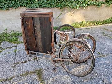 triciclo epoca anni 30 40 antico 
