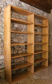 Librerie su misura in rovere massello