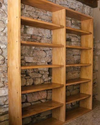 Librerie su misura in rovere massello