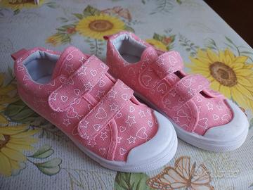 scarpine in tela bimba n.28