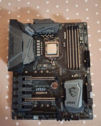 MSI Z370 Gaming M5 + CPU Intel Core i7-8700K