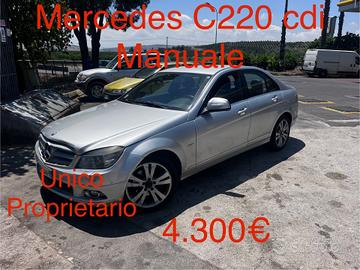 Mercedes C220 cdi Manuale Avantgarde