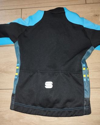 maglia termica ciclismo bambino 8y