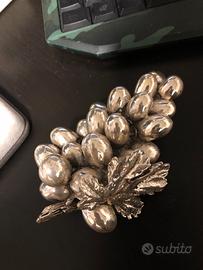 Grappolo d'Uva in Argento Firmata Marcello Giorgio
