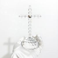 Swarovski Grande Croce di Luce Cristallo Vintage