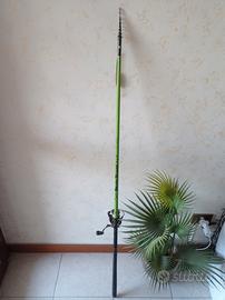 Canna da pesca trota.