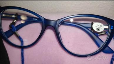 Occhiali da Lettura Sanico 1,50. Nuovi Originali.