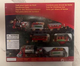 Treno Natalizio Animato per albero di Natale