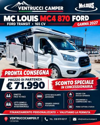 MCLOUIS MC4 870 FACE A FACE LETTI GEMELLI PORTA LI