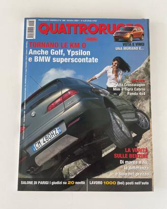 Quattroruote Ottobre 2004 N 588