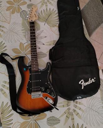 Kit Chitarra elettrica Fender Squier+ accessori 