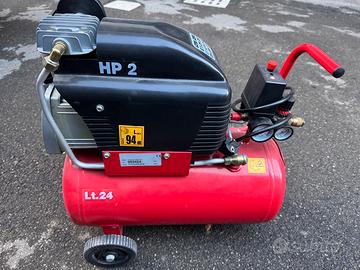 Compressore 24 litri 2 hp