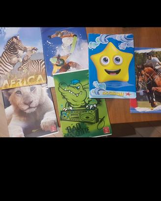 9 Quadernoni a righe prima e seconda elementare