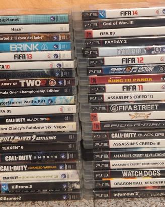 Lotto 40 giochi PS3