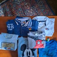 set 6 magliette manica lunga 18 mesi