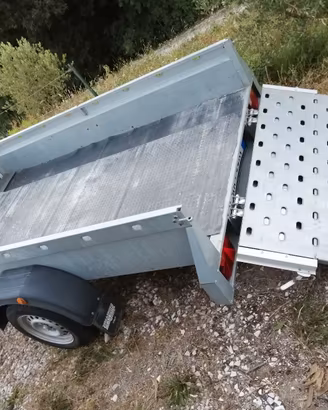 Rimorchio monoasse come nuovo 