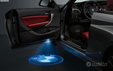 Luci sottoporta LED - logo BMW in alta definizione