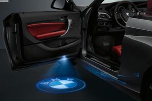 Luci sottoporta LED - logo BMW in alta definizione