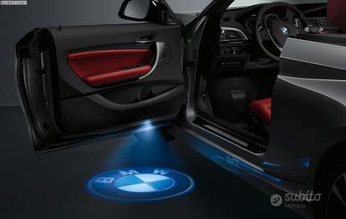 Luci sottoporta LED - logo BMW in alta definizione