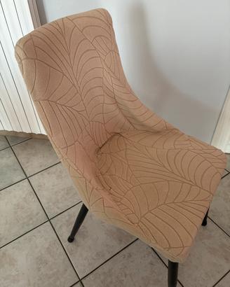 6 sedie  color beige