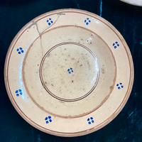 Antico Piatto in Ceramica di Grottaglie ‘900