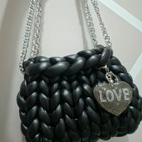 borsa nera marshmallow 