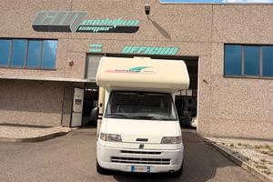 CAMPER MANSARDATO Adria 660 DP CON LETTO TRASVERSA