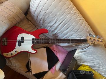 Basso Cort Action PJ + amplificatore + supporto