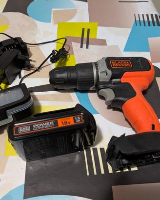 trapano avvitatore black&Decker 