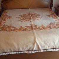 Coperta matrimoniale di corredo pura lana