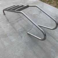 Scala in acciao inox piscina