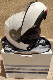 Casco Schuberth C3 Pro Glossy White Bluetooth