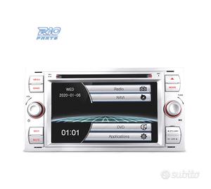 NAVIGATORE RADIO 7" PER FORD QUADRATA COLORE ARGE