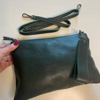 Pochette Contigo vera pelle da cerimonia