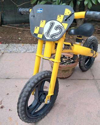 Bici senza pedali Chicco (Balance Bike) Yellow 12"