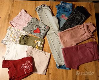 Set abbigliamento bambina 8/9 anni