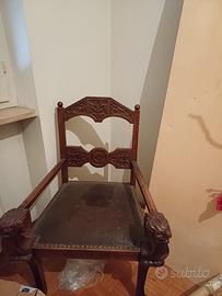 Trono sedia