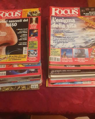 RIVISTE DI FOCUS + AIRONE + OASIS