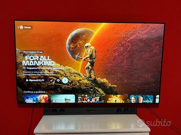 SISTEMA CINEMA LG OLED 4K + SOUNDBAR+SUB + STAFFE