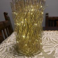 Lampada in filo di rame