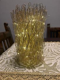 Lampada in filo di rame