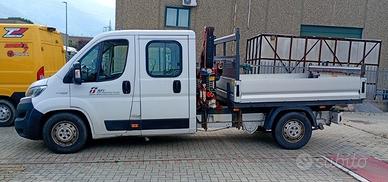 Fiat Ducato 35 2.3 MJT 130CV DOPPIA CABINA GRU