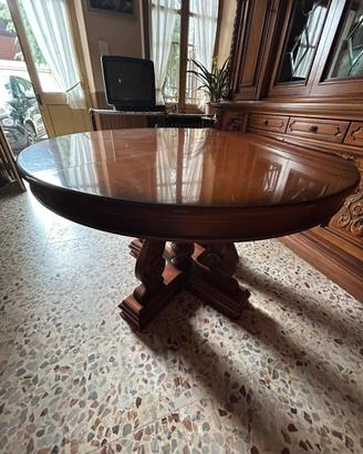 Tavolo rotondo allungabile